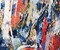 Blue-Red-Multi Poly Stretch Abstract Print ITY Jersey Knit Fabric By the Yard